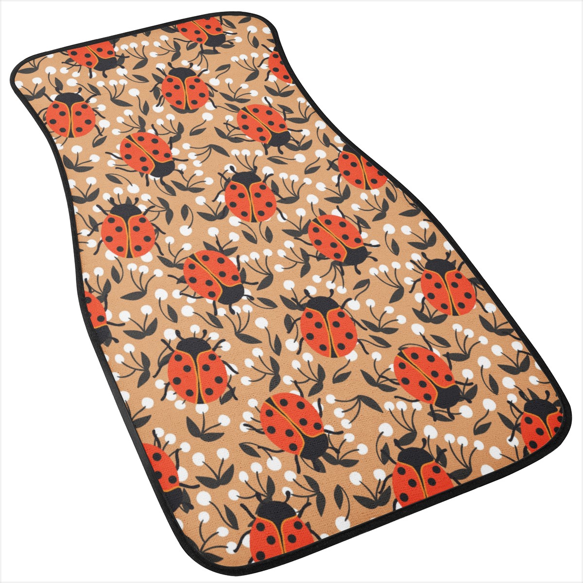 Ladybug Custom Car Floor Mats