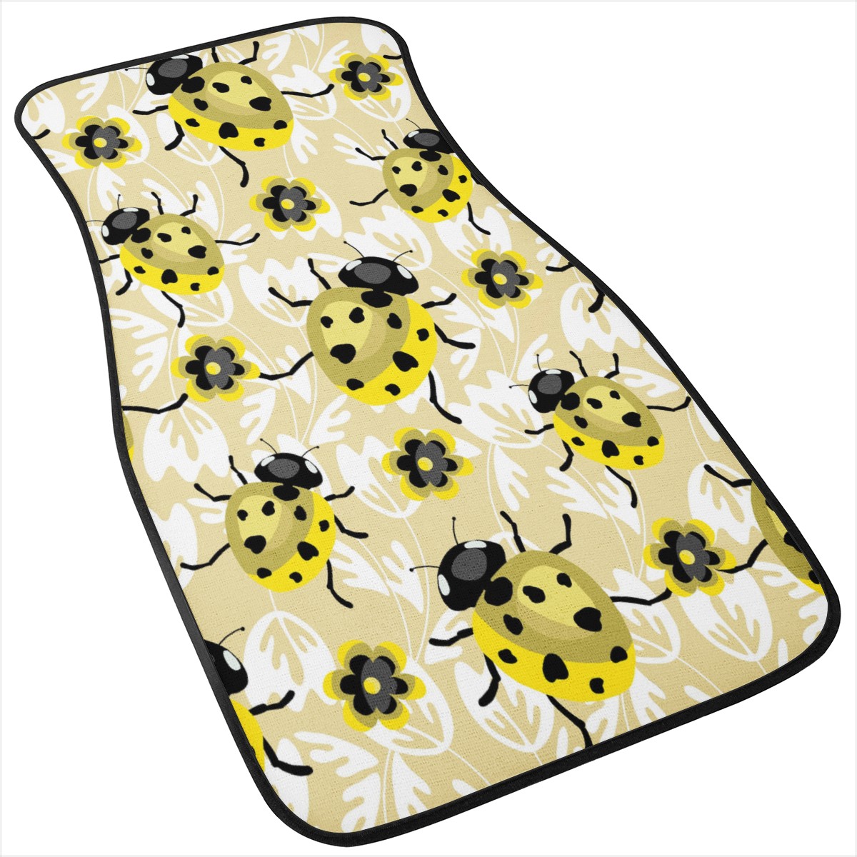 Ladybug Custom Car Floor Mats