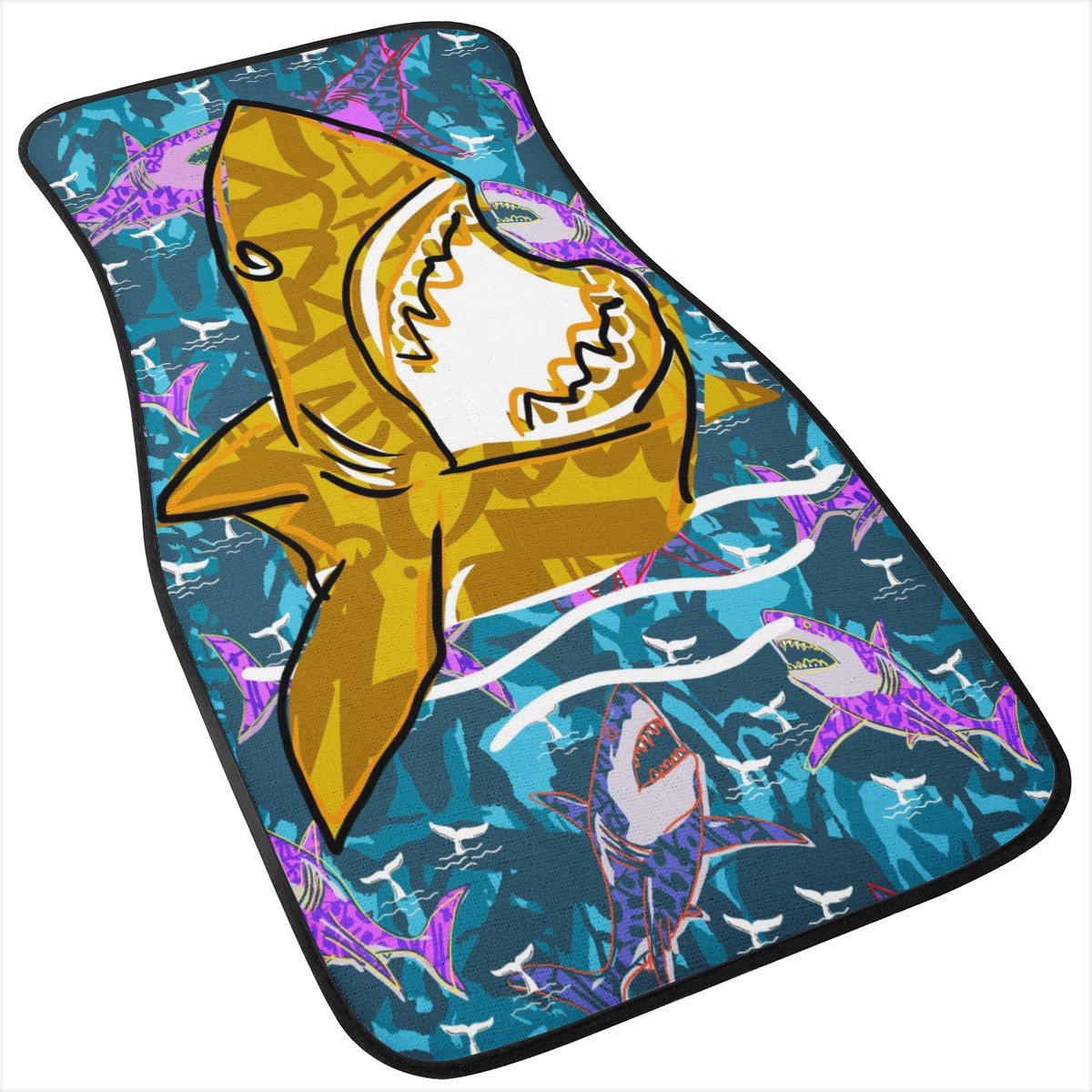 Shark Custom Car Floor Mats