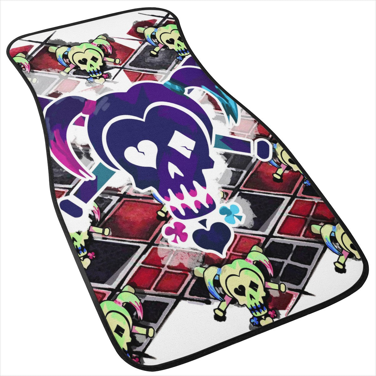 Harley Quinn Custom Car Floor Mats