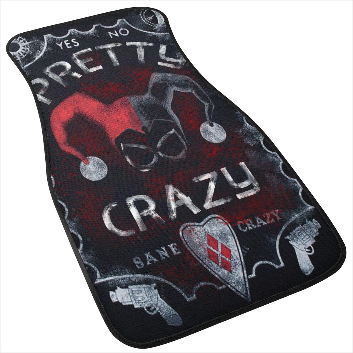 Harley Quinn Custom Car Floor Mats