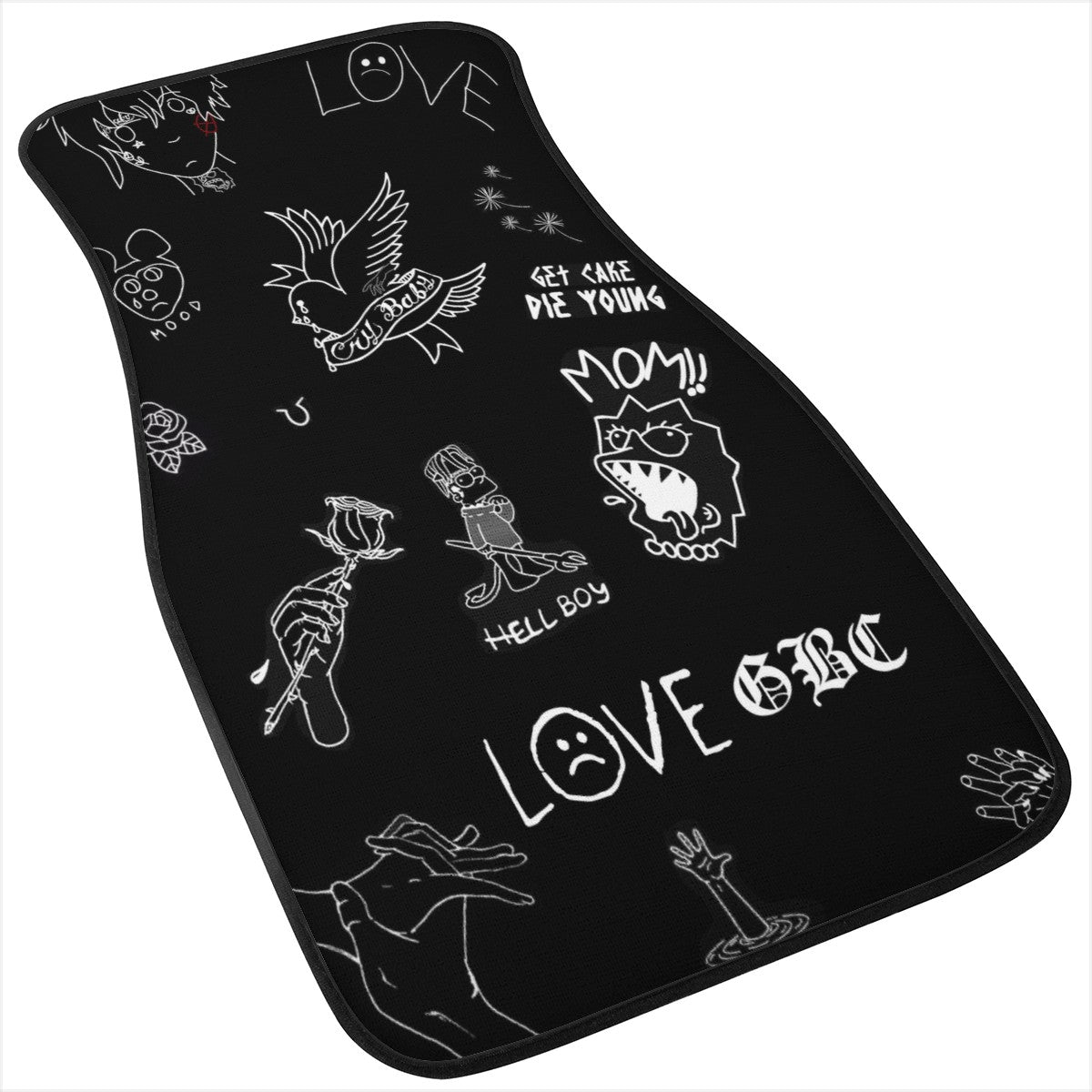 Lil Peep Custom Car Floor Mats