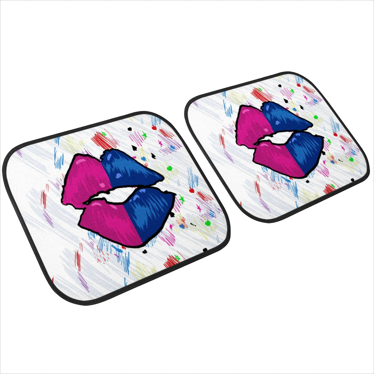 Suicide Squad Harley Quinn Custom Car Floor Mats