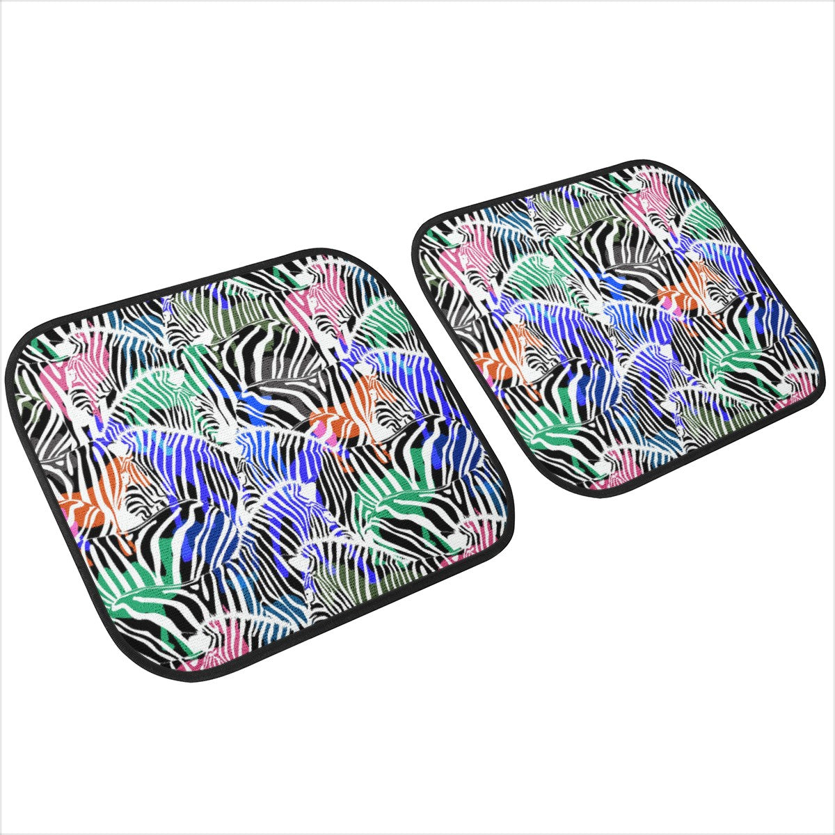 Zebra Custom Car Floor Mats