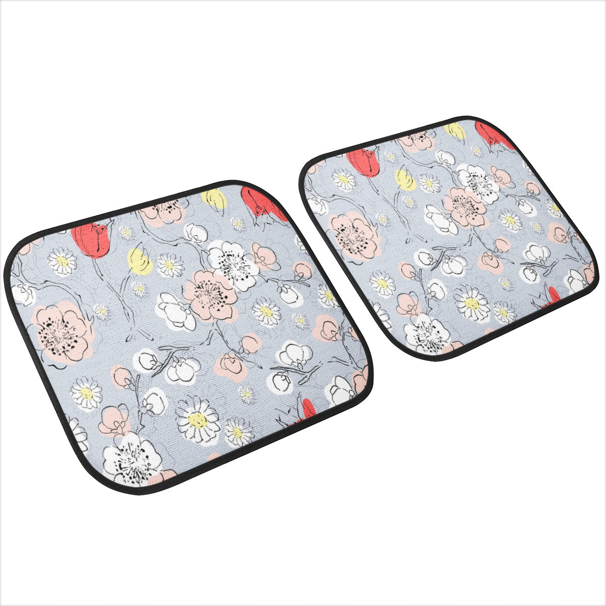 Flower Custom Car Floor Mats