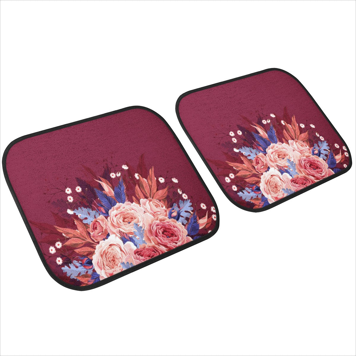 Flower Custom Car Floor Mats