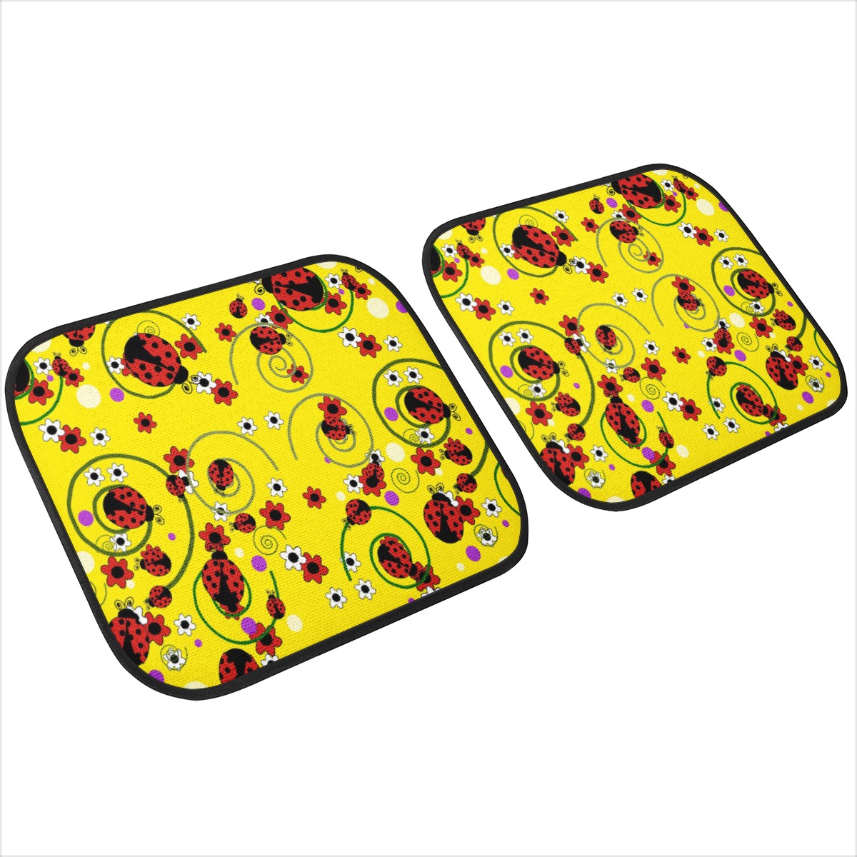 Ladybug Custom Car Floor Mats
