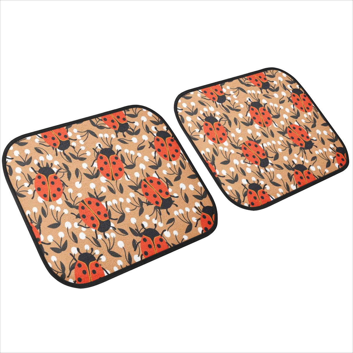 Ladybug Custom Car Floor Mats