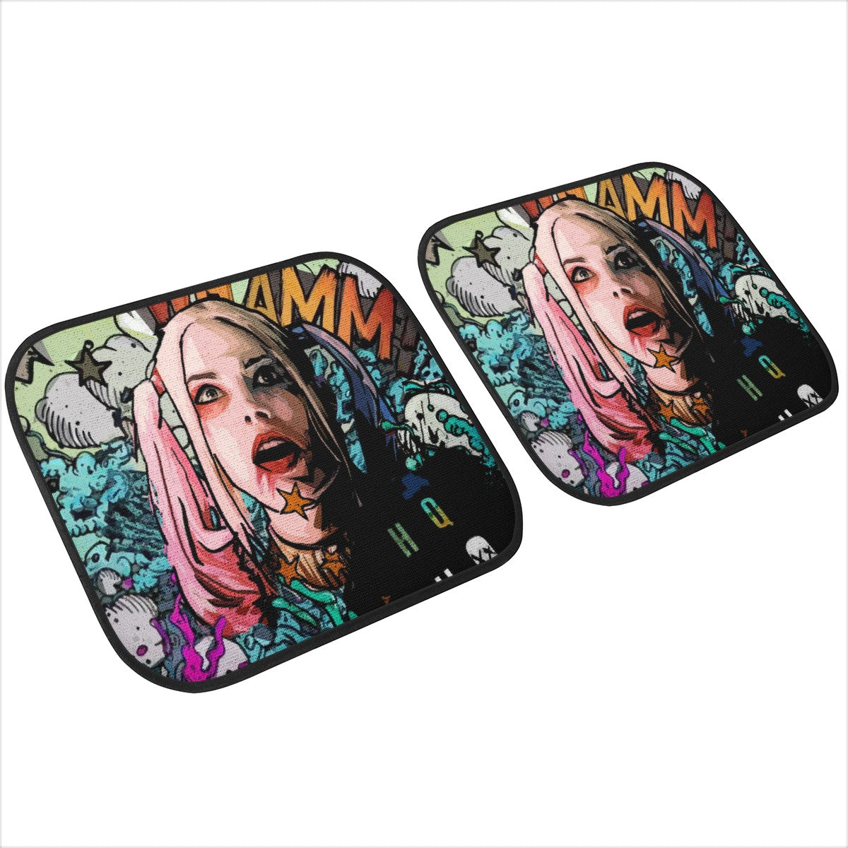 Harley Quinn Custom Car Floor Mats
