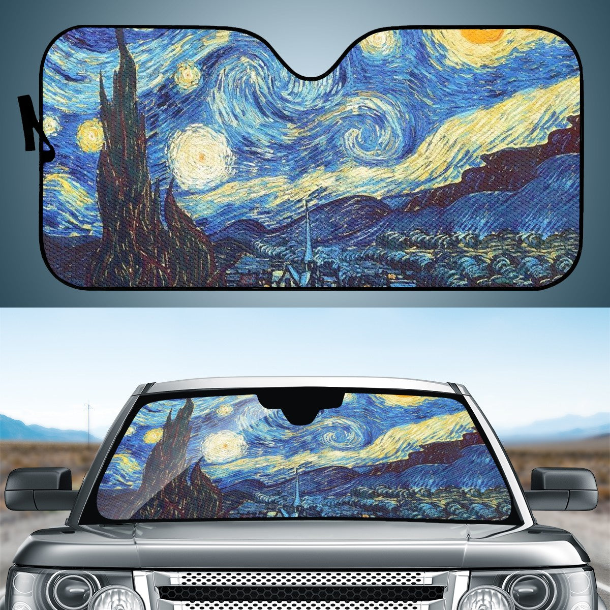 Starry Sky Custom Car Windshield Sun Shade