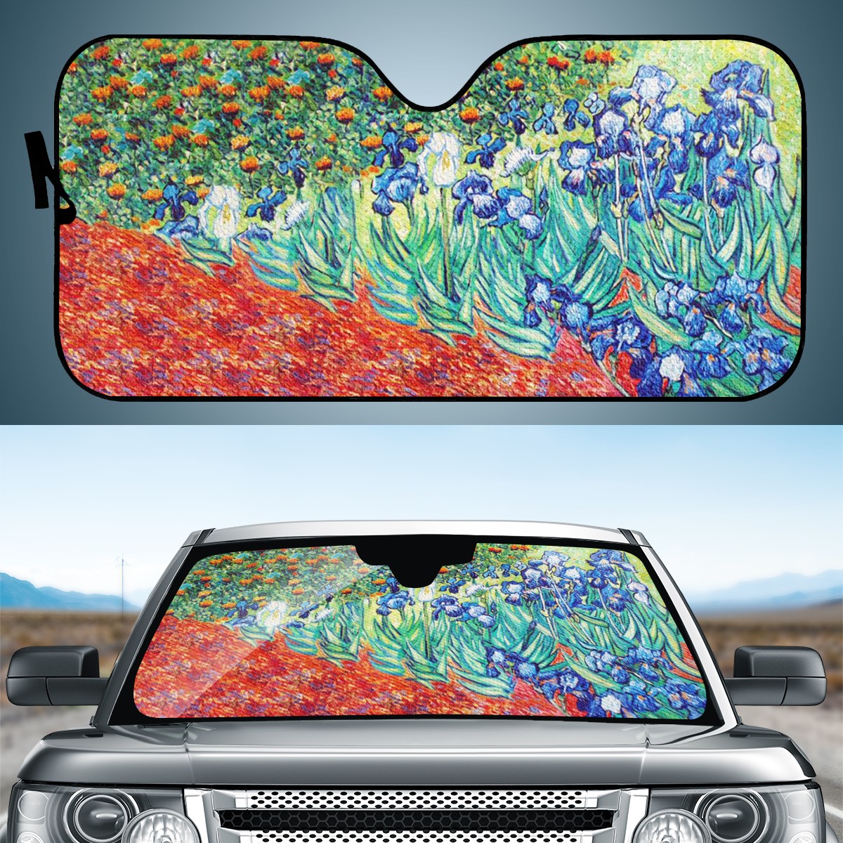 Flower Custom Car Windshield Sun Shade
