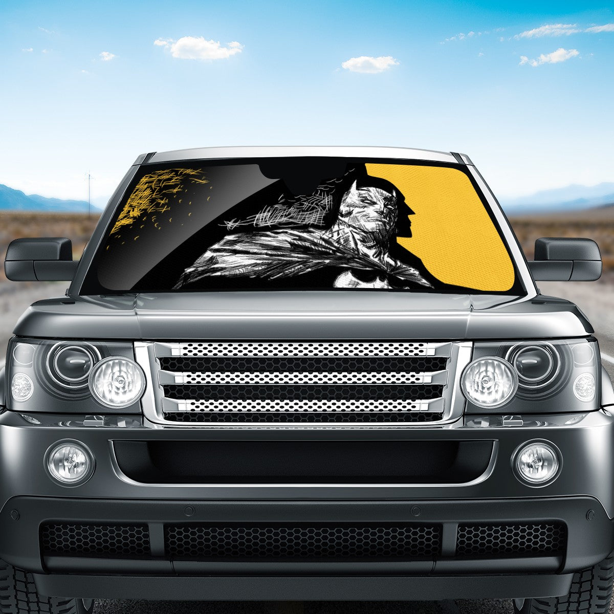 Batman Custom Car Windshield Sun Shade
