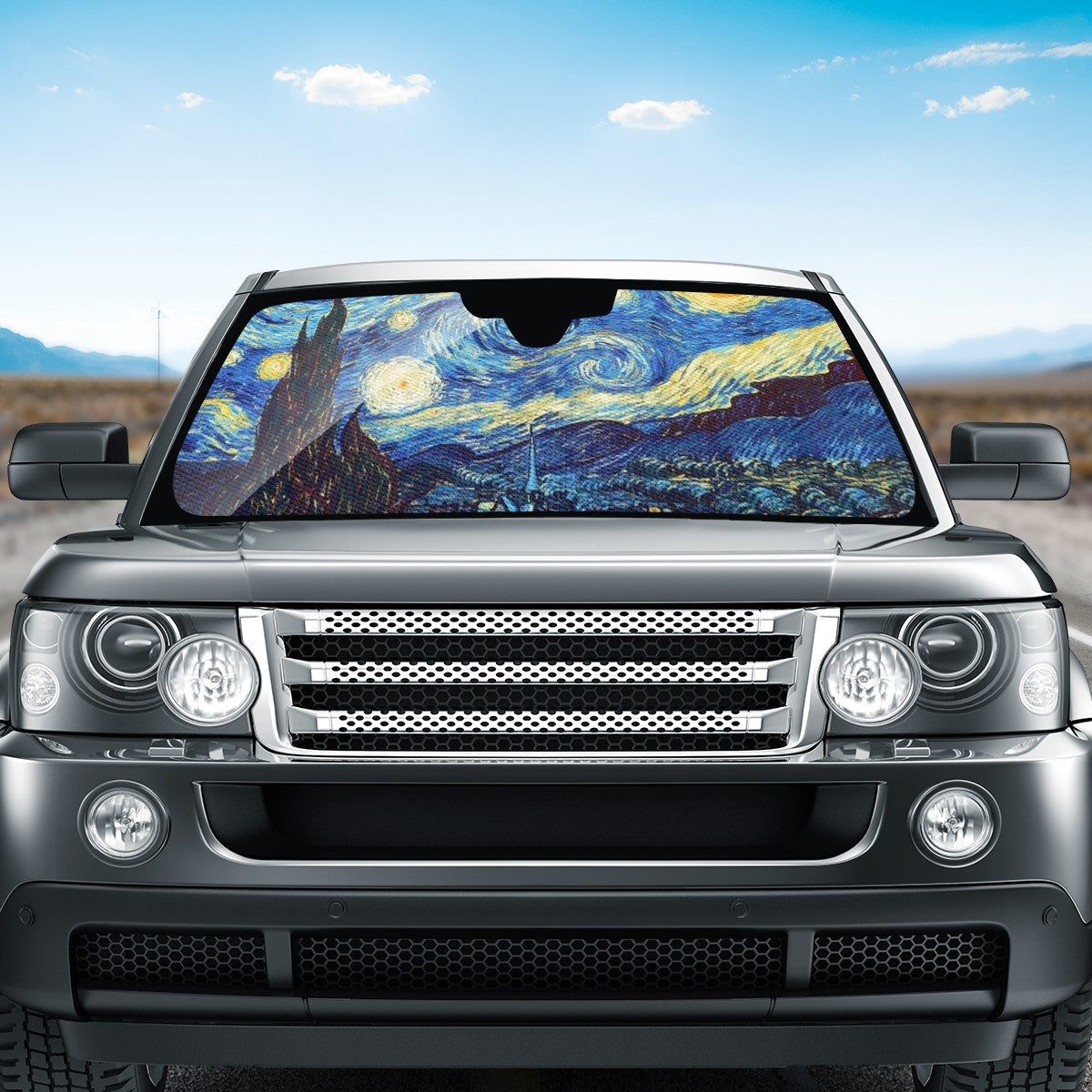 Starry Sky Custom Car Windshield Sun Shade