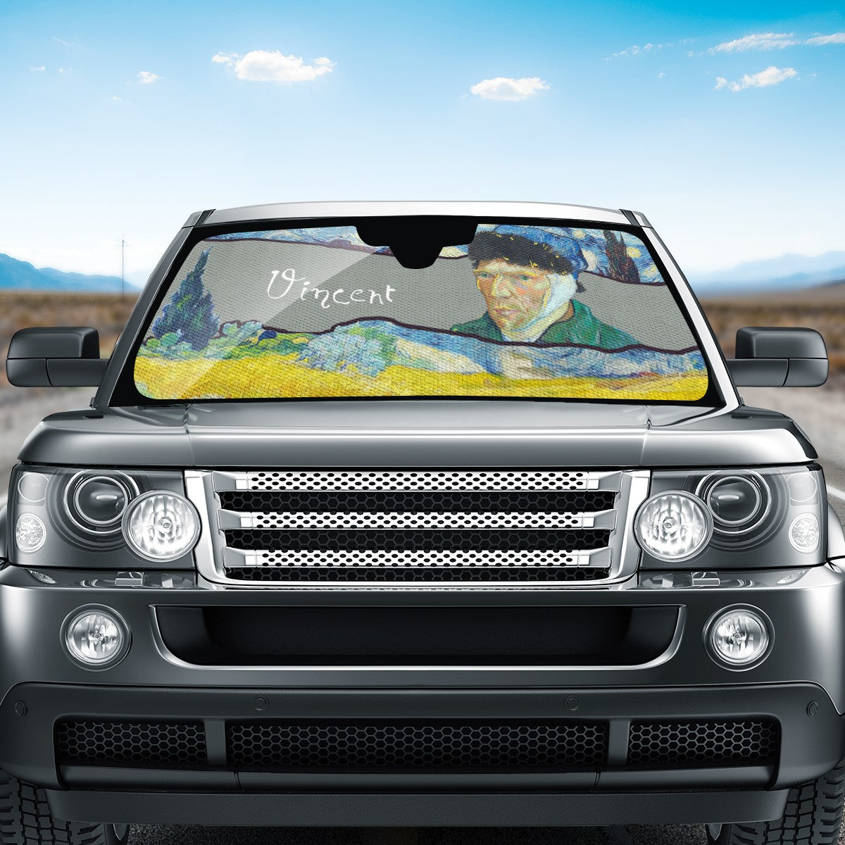 Vincent Van Gogh Custom Car Windshield Sun Shade