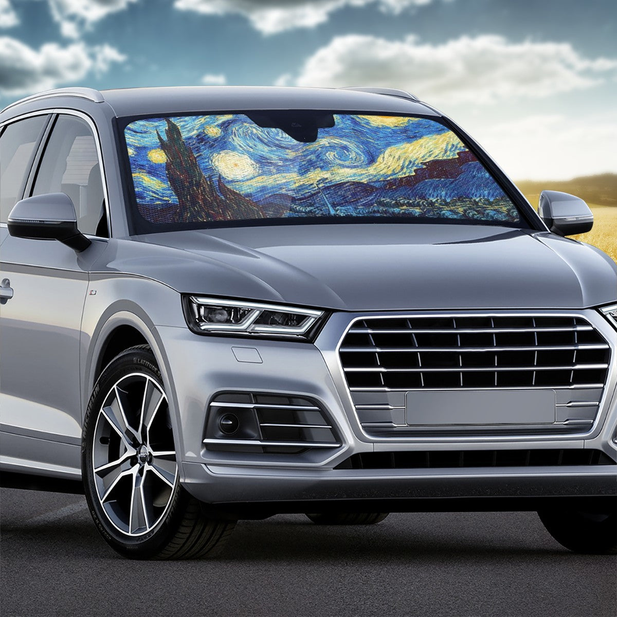 Starry Sky Custom Car Windshield Sun Shade