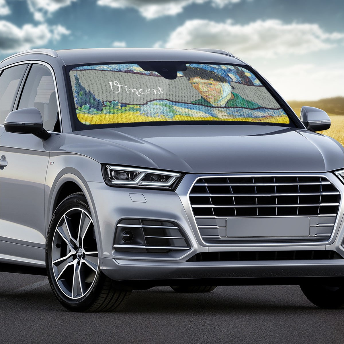 Vincent Van Gogh Custom Car Windshield Sun Shade