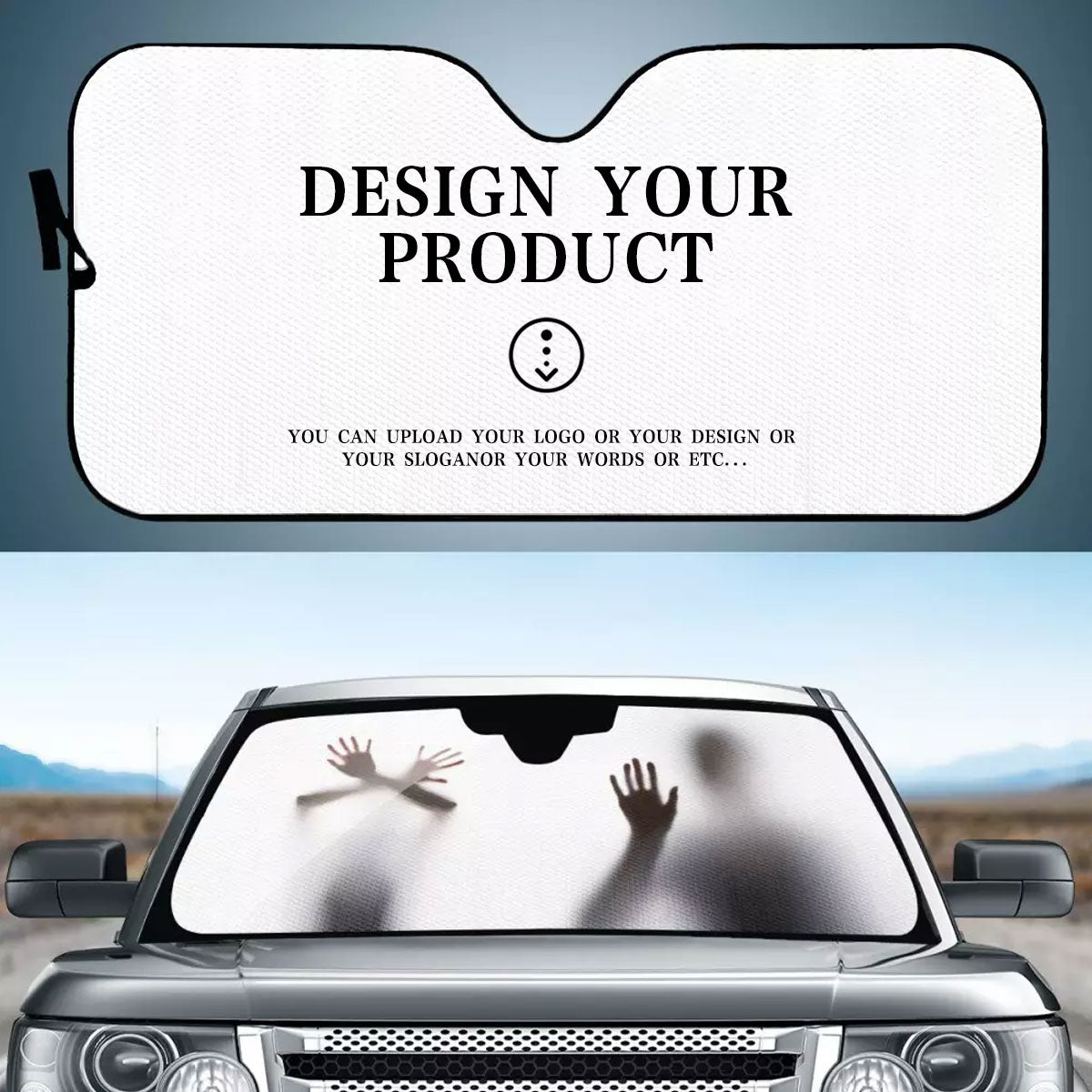 Custom Car Windshield Sun Shade