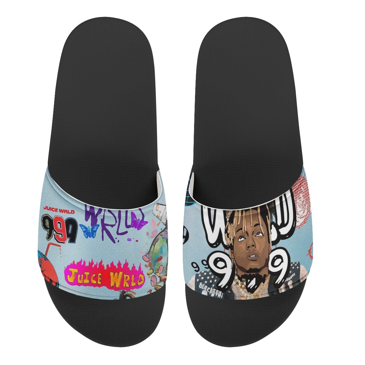 Juice Wrld Custom Slide Shoes