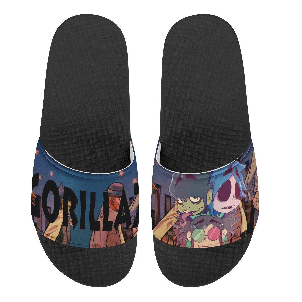 Gorillaz Custom Slide Shoes