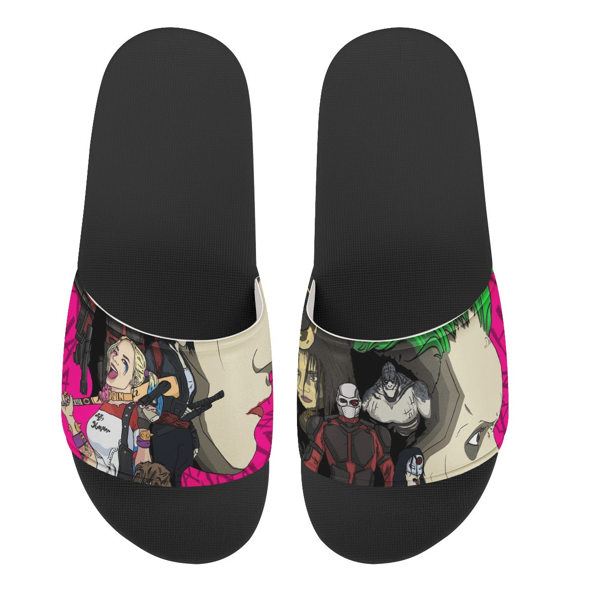 Suicide Squad Custom Slide Shoes