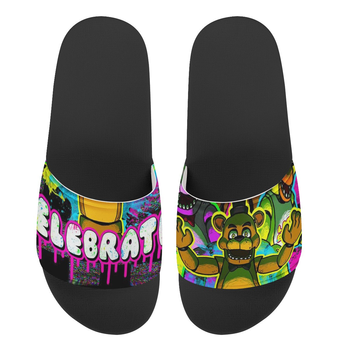 Five Nights at Freddy&#39;s Custom Slide Shoes