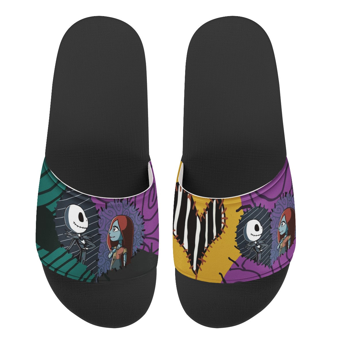 The Nightmare Before Christmas Custom Slide Shoes
