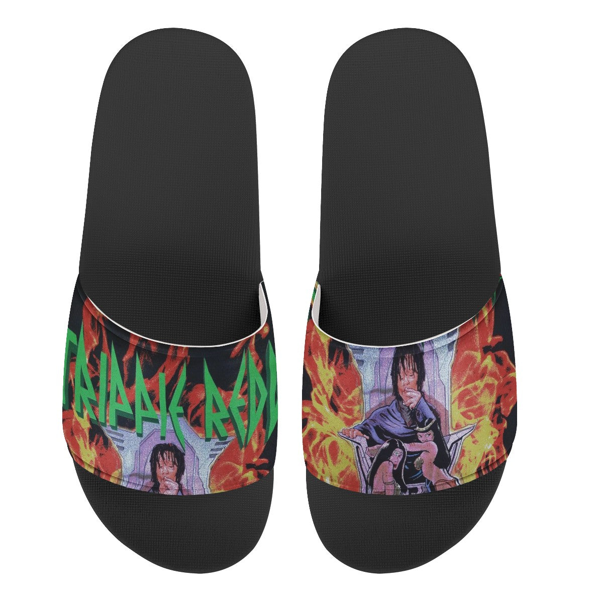 Trippie Redd Custom Slide Shoes