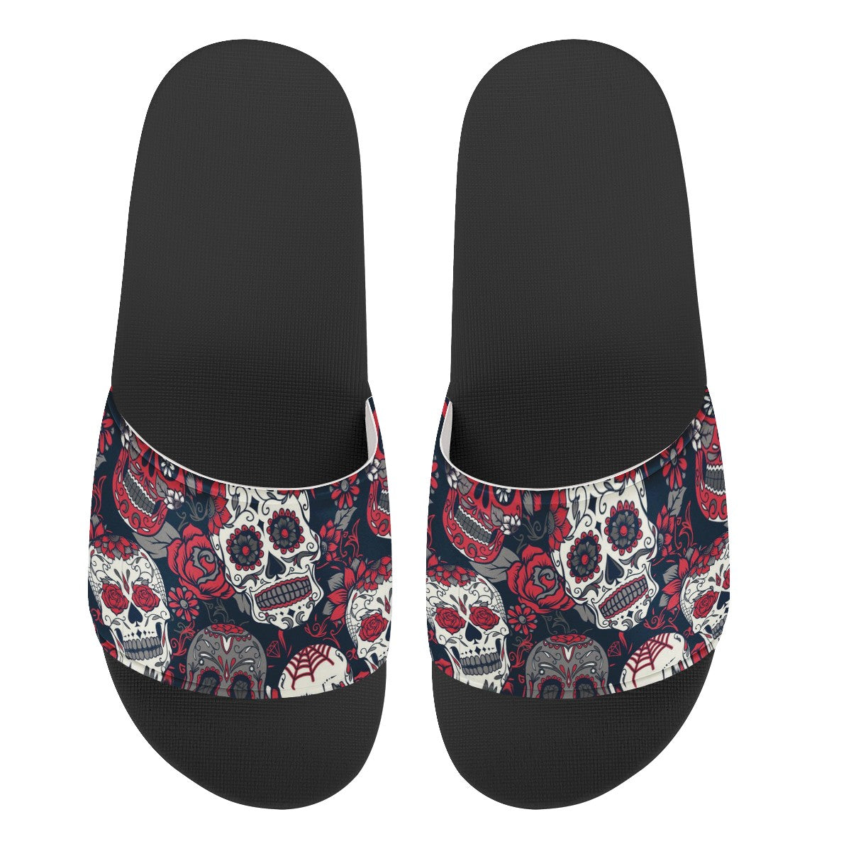 Skull Custom Slide Shoes