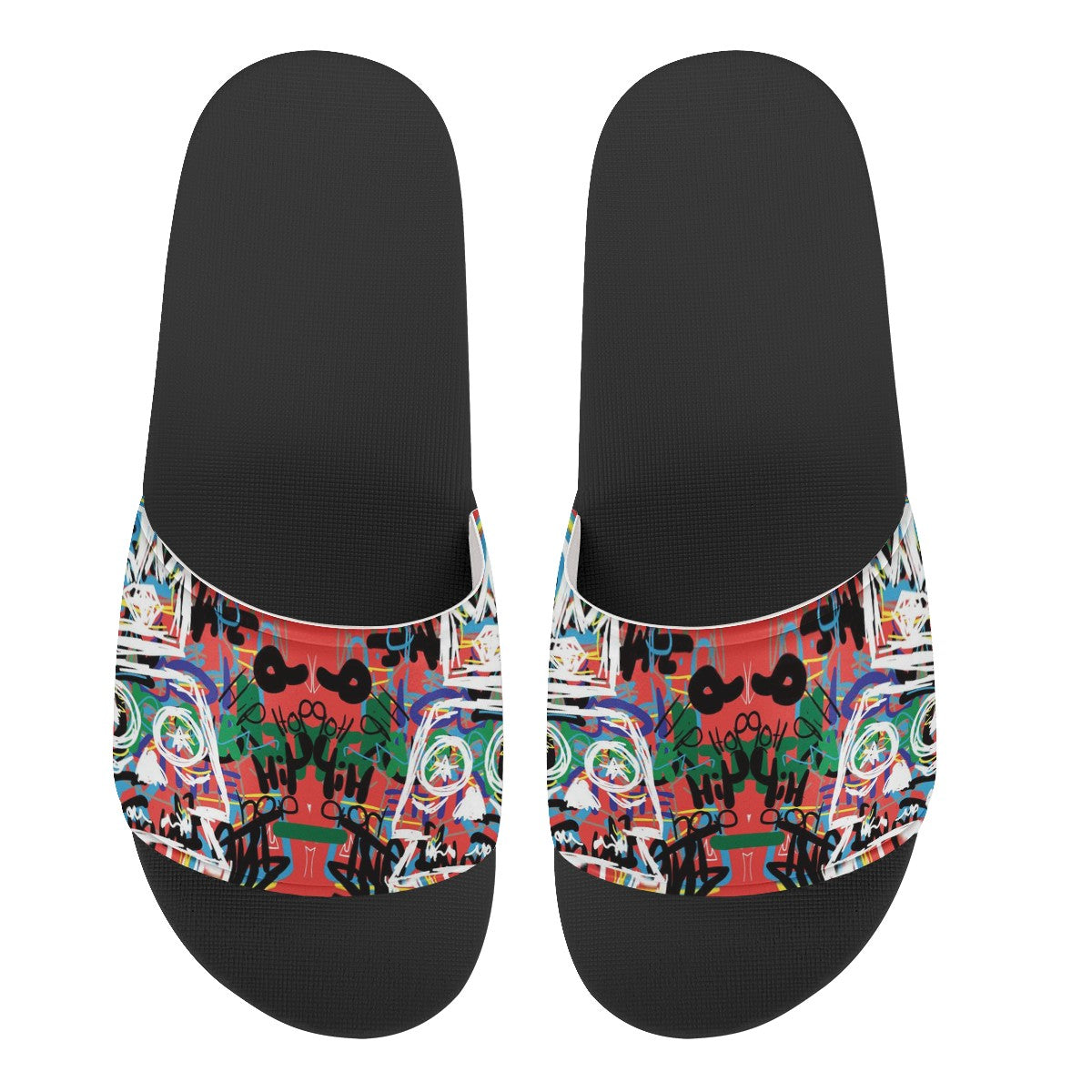 Skull Custom Slide Shoes