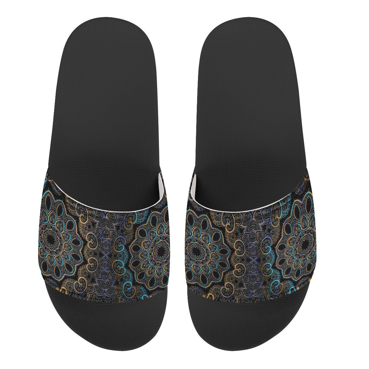 Mandala Custom Slide Shoes
