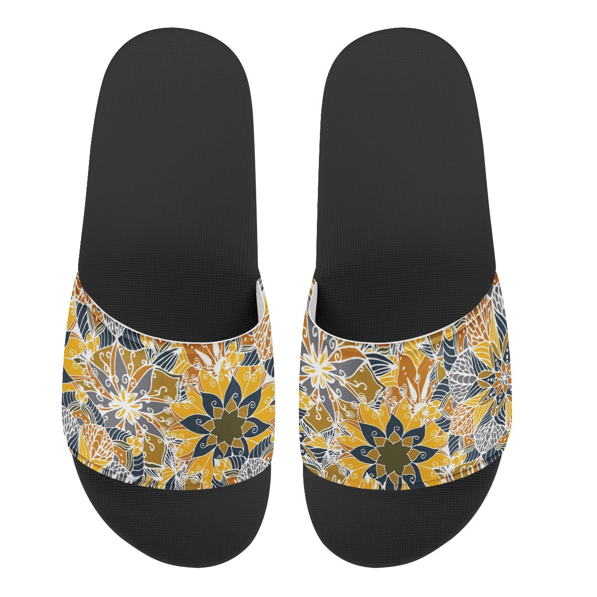 Mandala Custom Slide Shoes