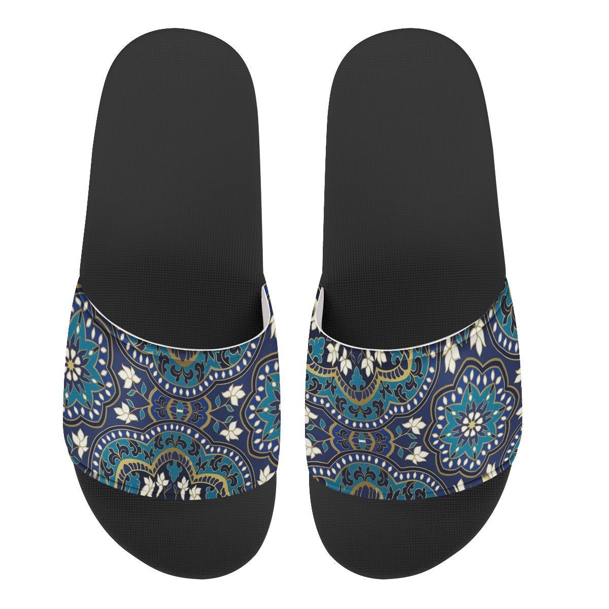Mandala Custom Slide Shoes