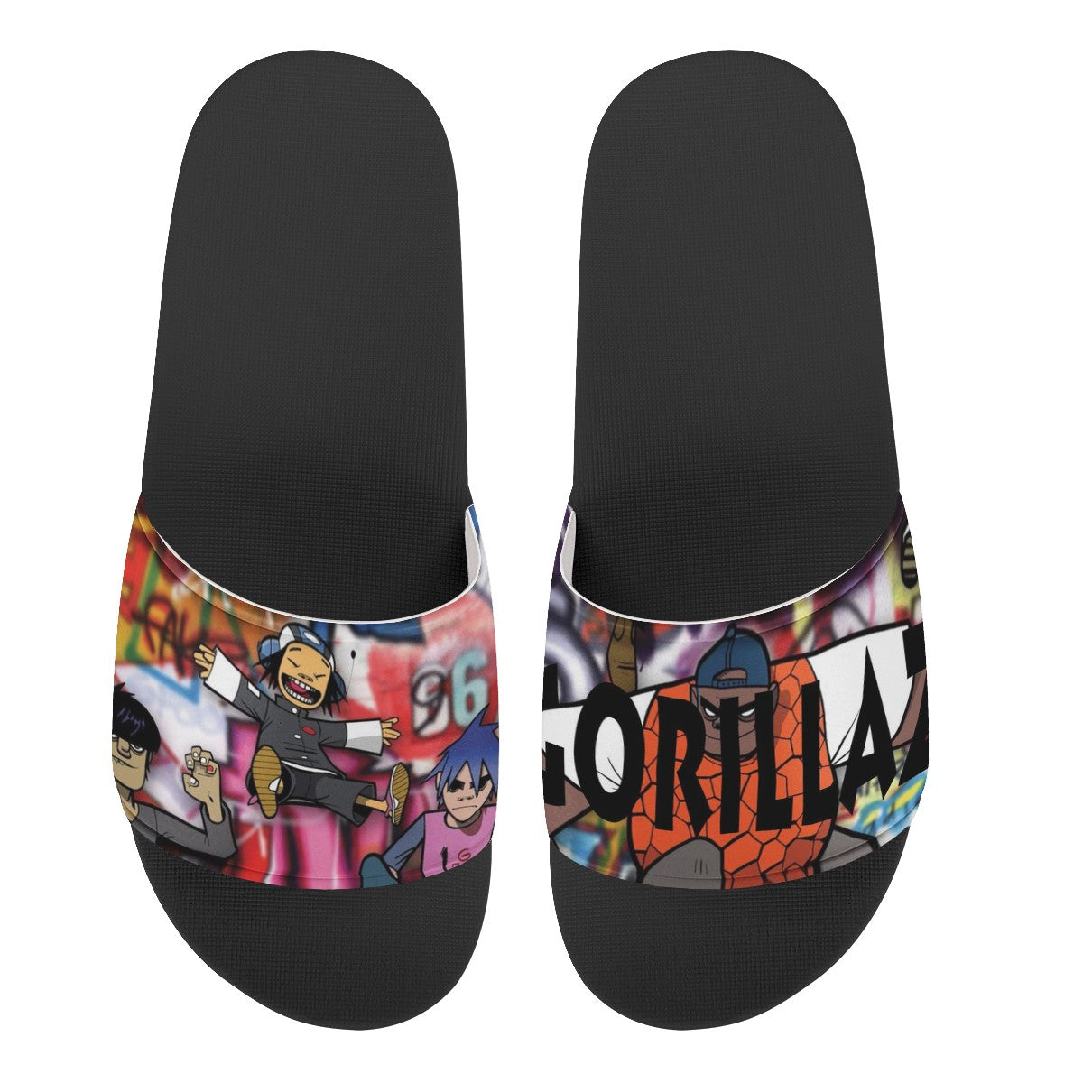 Gorillaz Custom Slide Shoes