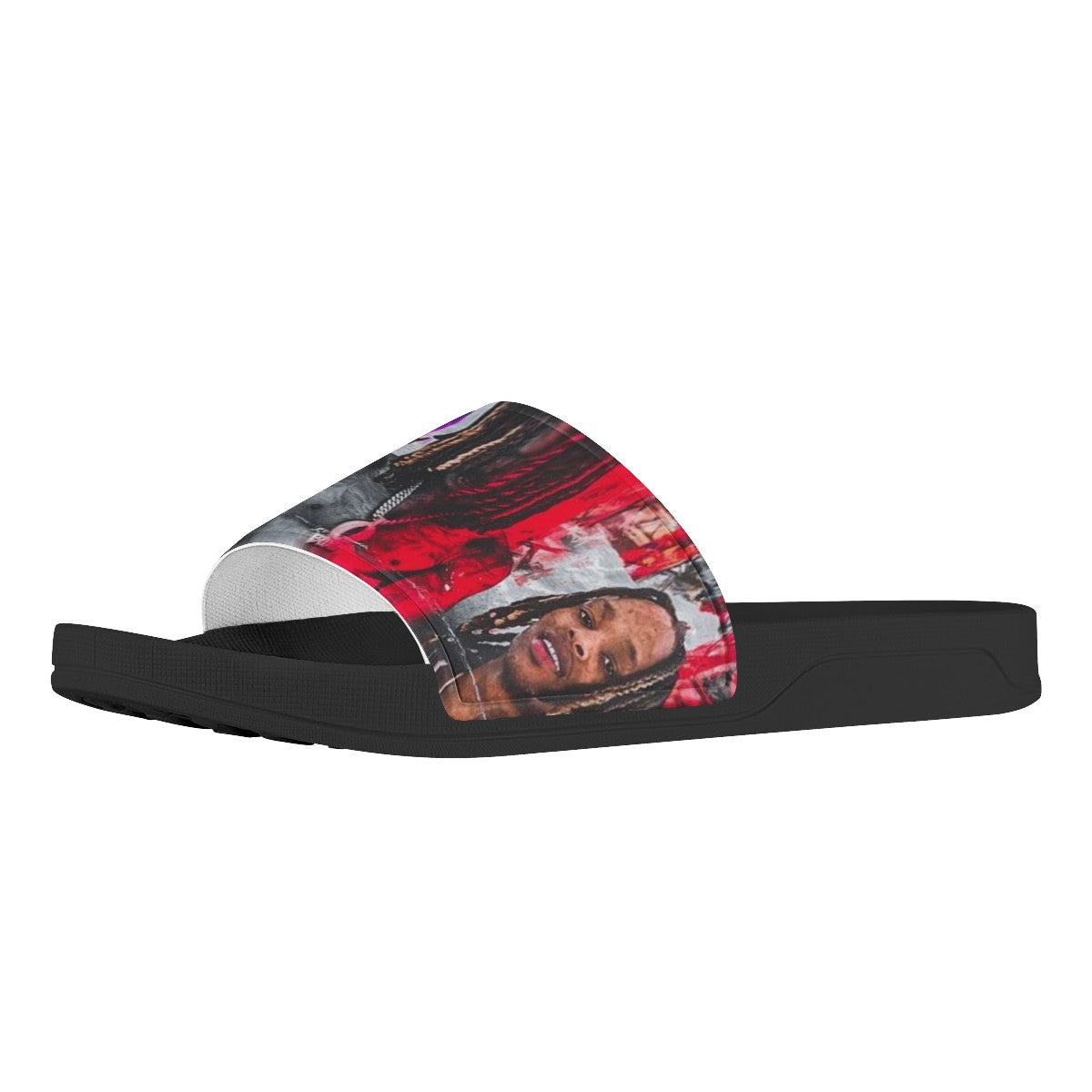 King Von Custom Slide Shoes