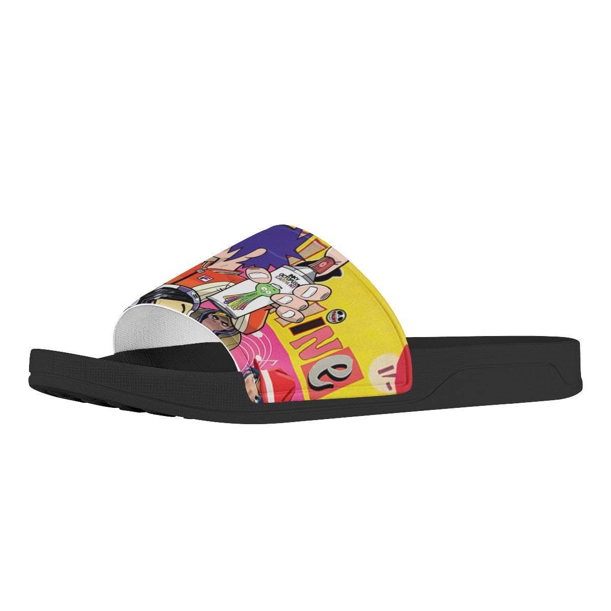 Gorillaz Custom Slide Shoes