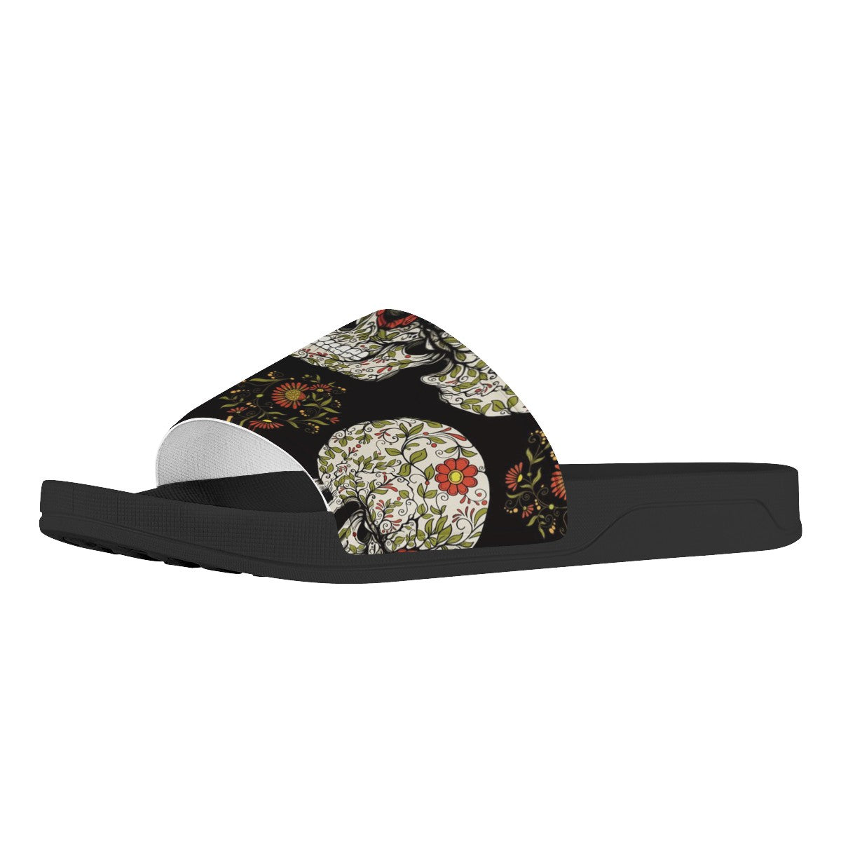 Skull Custom Slide Shoes