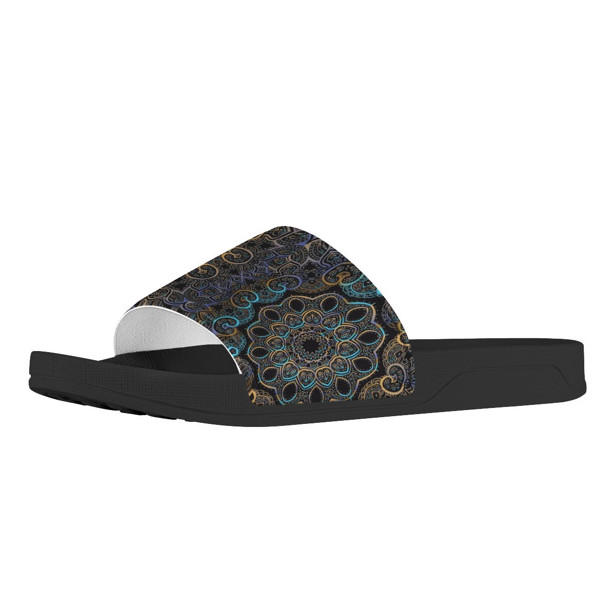 Mandala Custom Slide Shoes
