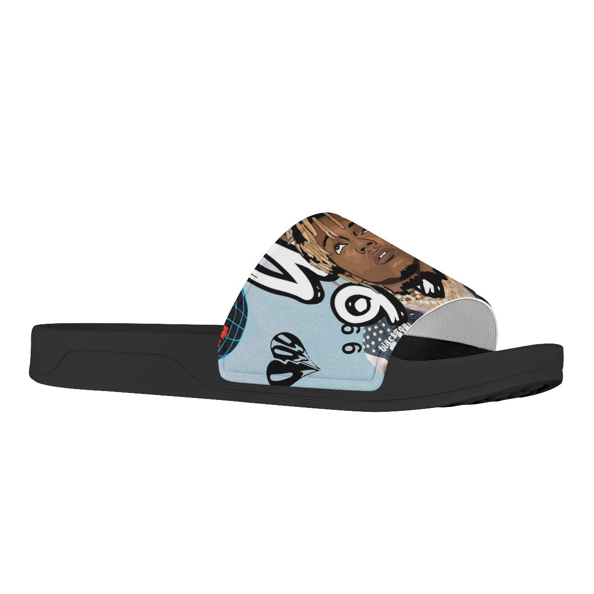 Juice Wrld Custom Slide Shoes