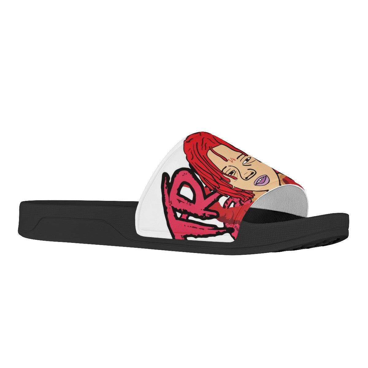 Trippie Redd Custom Slide Shoes