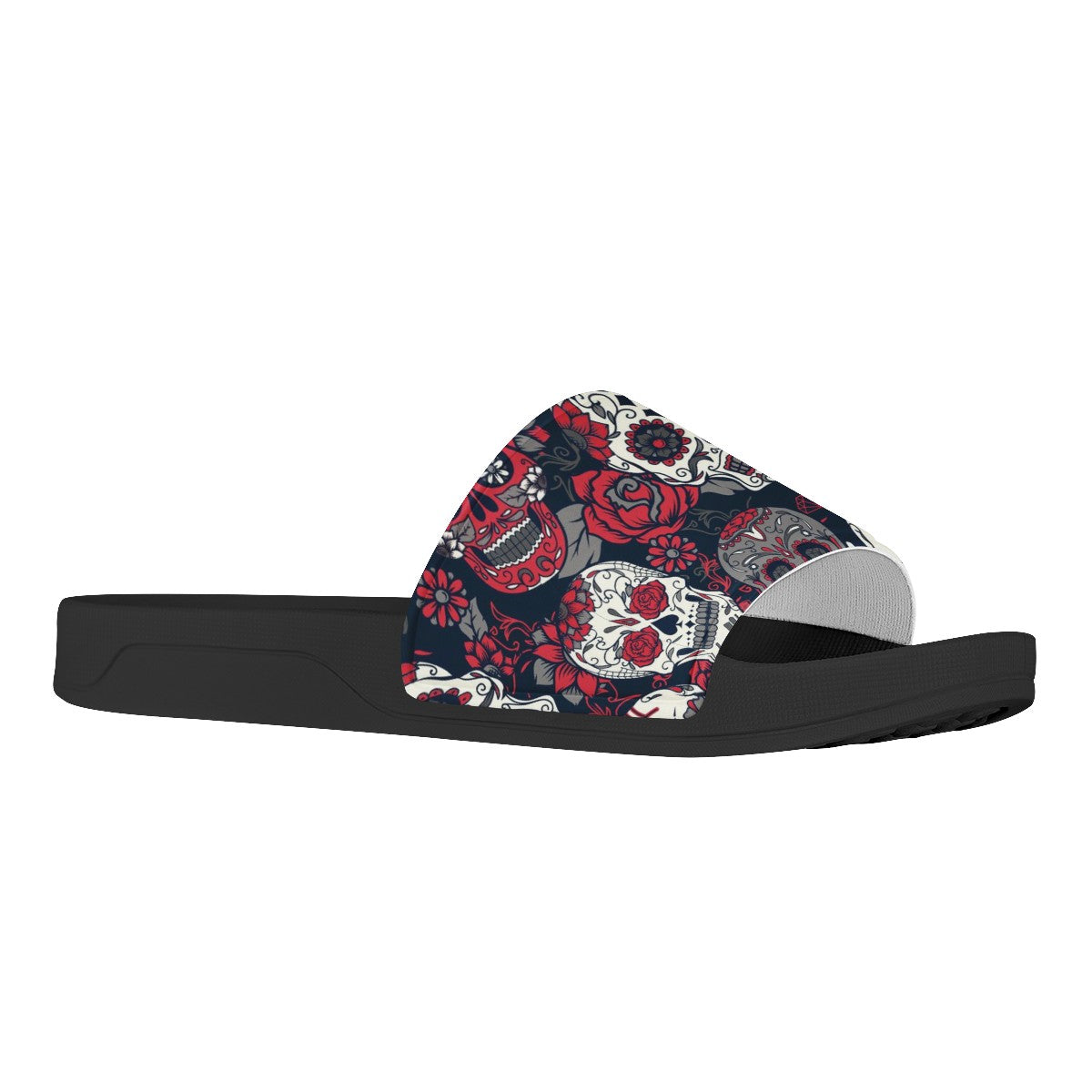 Skull Custom Slide Shoes