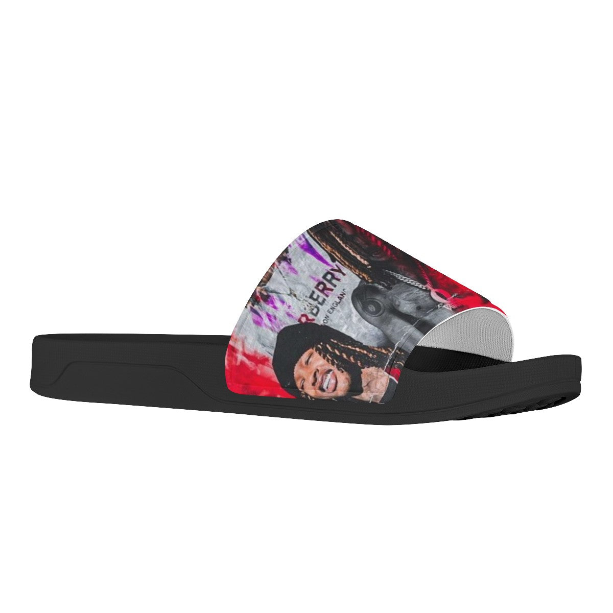 King Von Custom Slide Shoes
