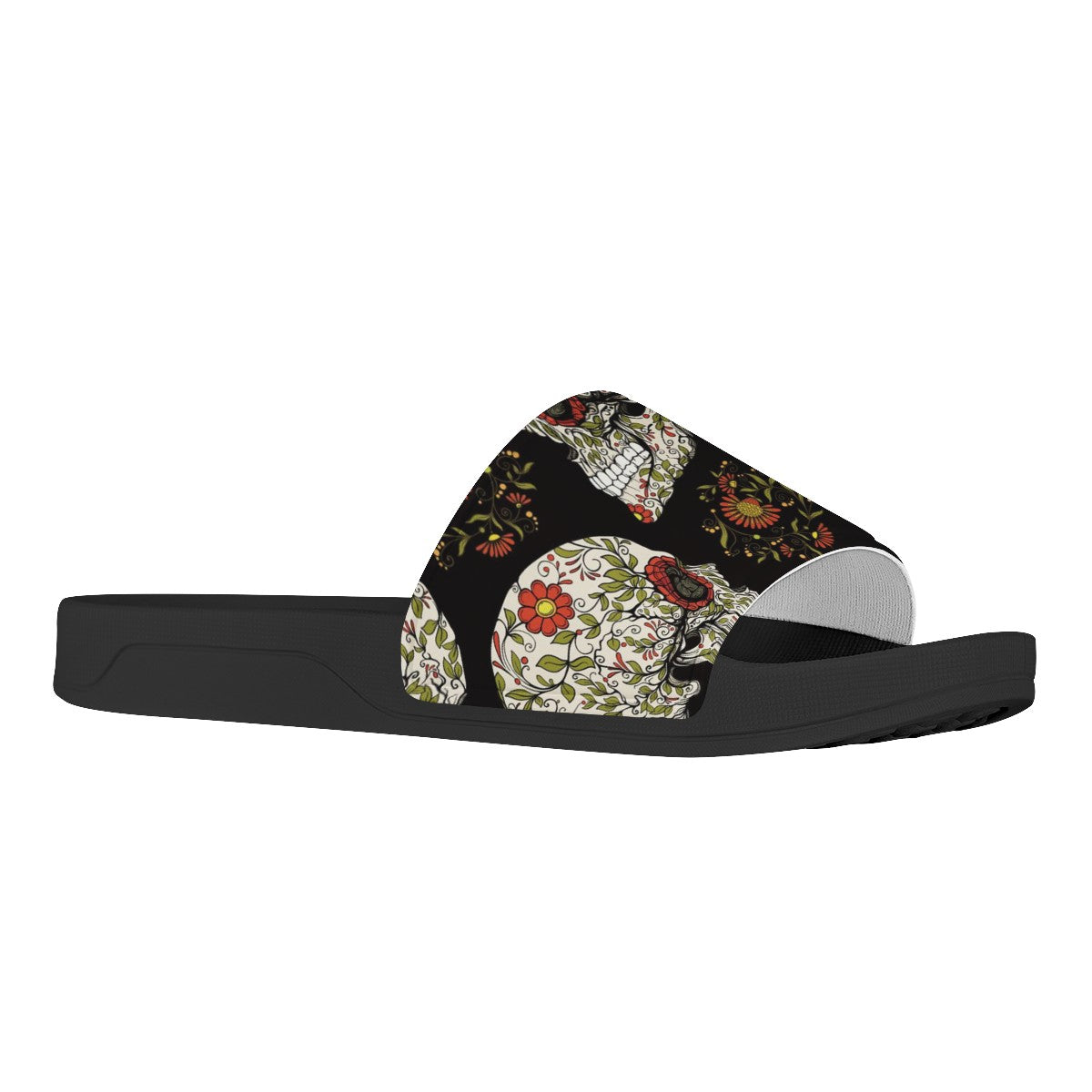 Skull Custom Slide Shoes