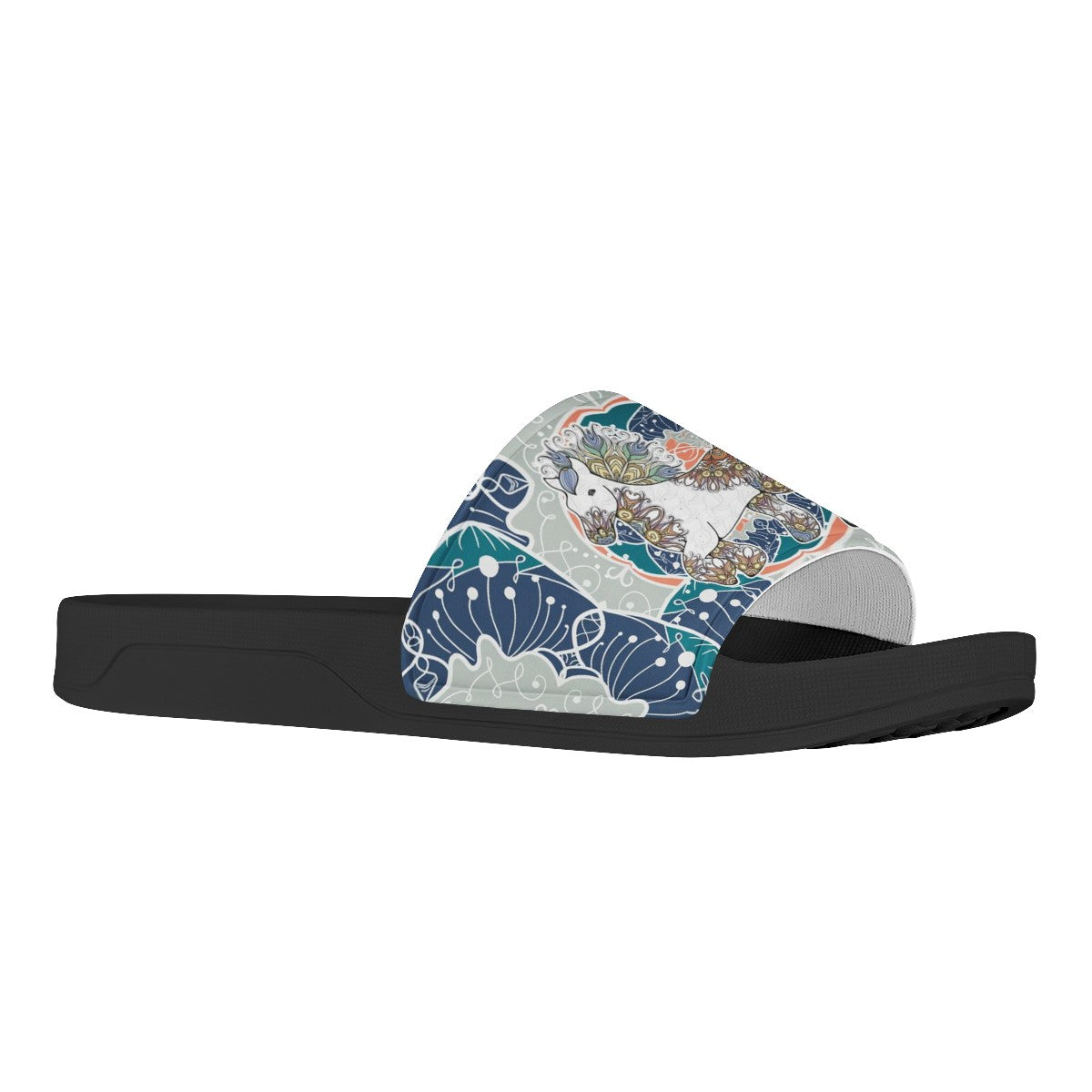 Mandala Custom Slide Shoes