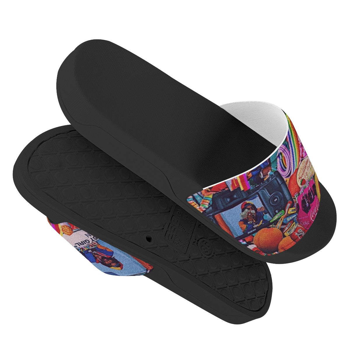 Ynw Melly Custom Slide Shoes