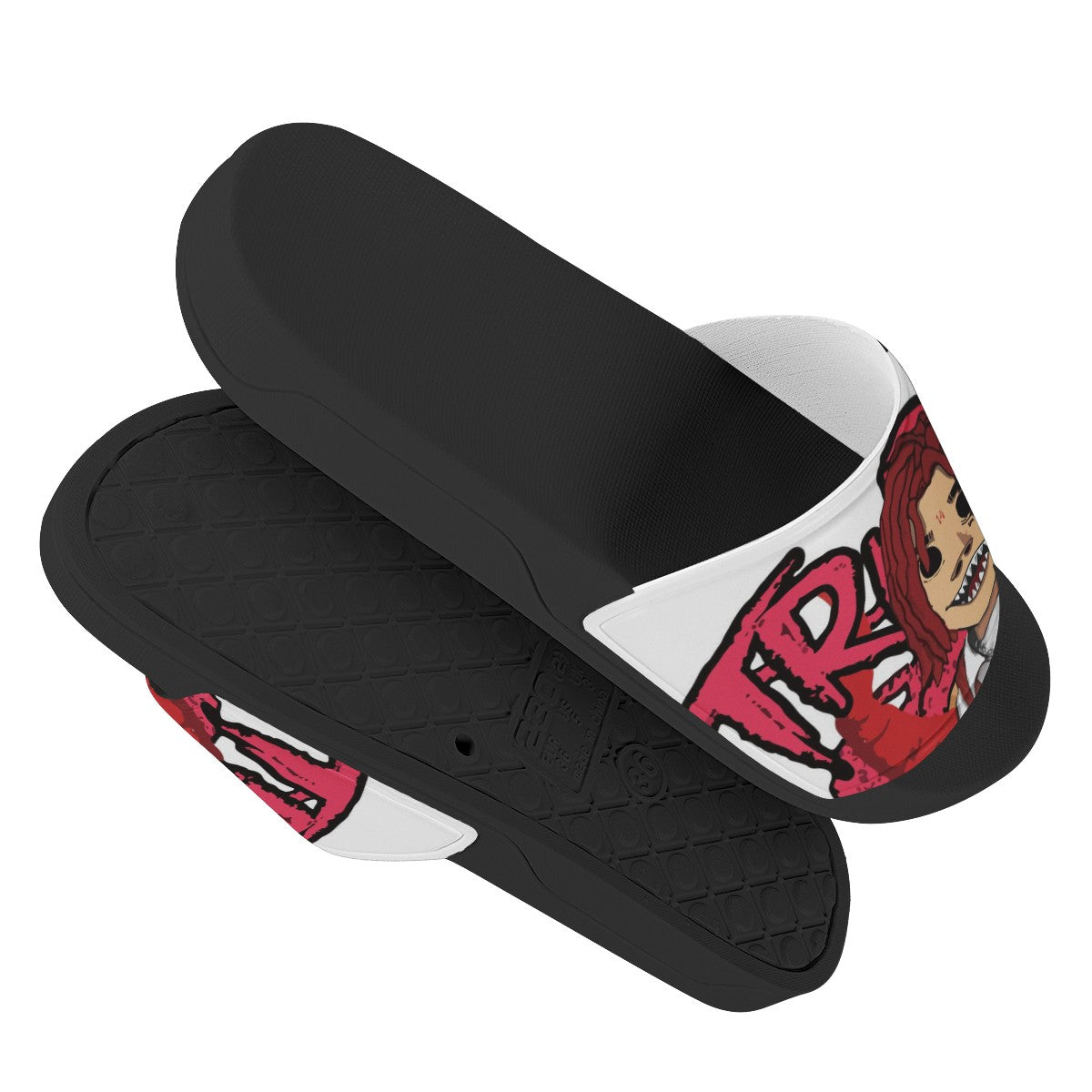 Trippie Redd Custom Slide Shoes