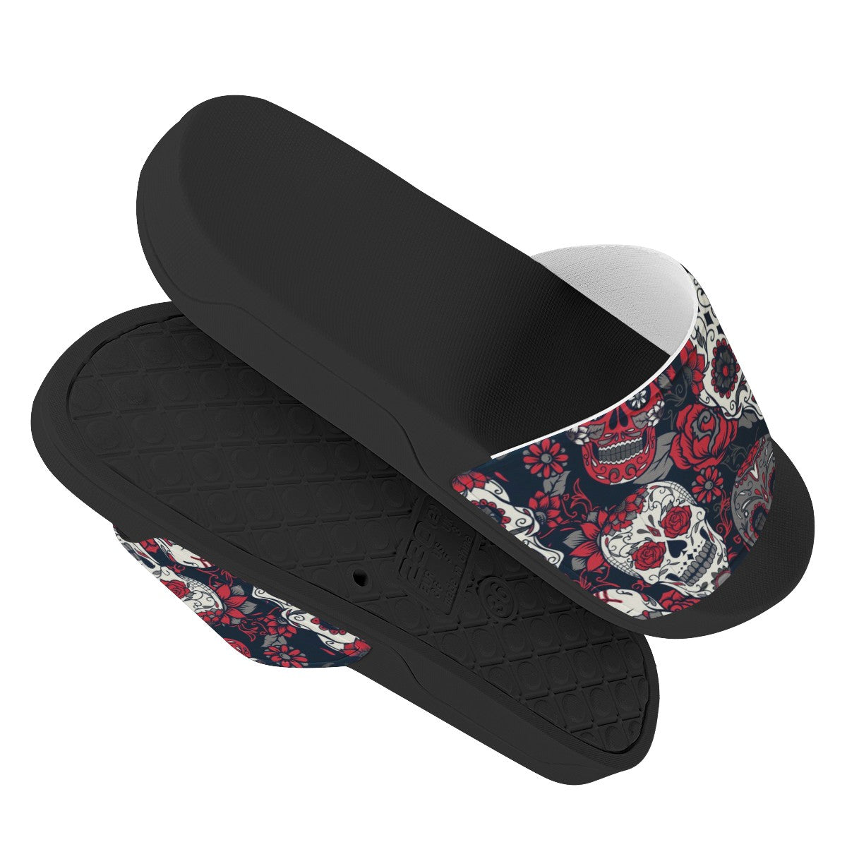 Skull Custom Slide Shoes