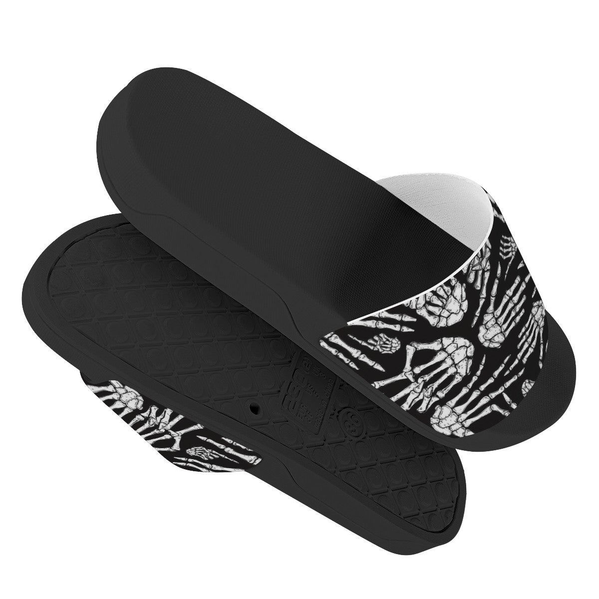 Skull Custom Slide Shoes