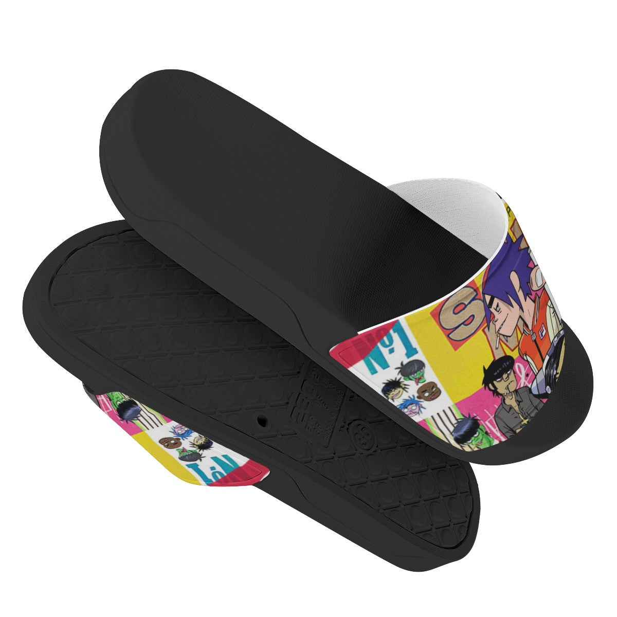 Gorillaz Custom Slide Shoes