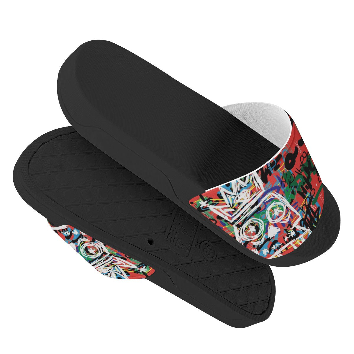 Skull Custom Slide Shoes