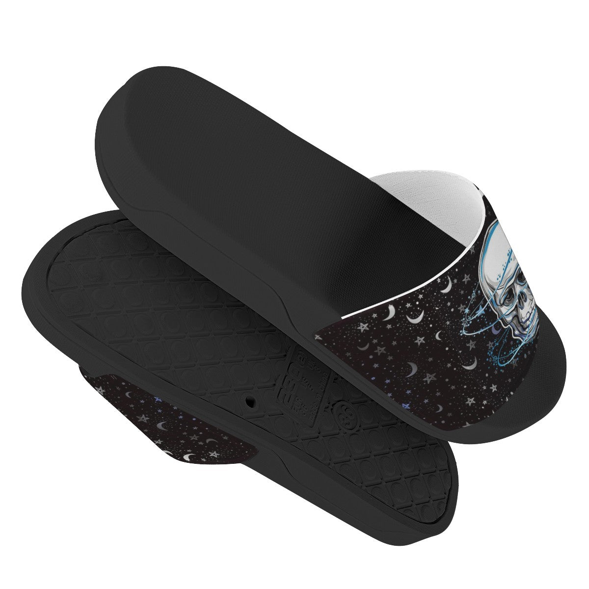 Skull Custom Slide Shoes